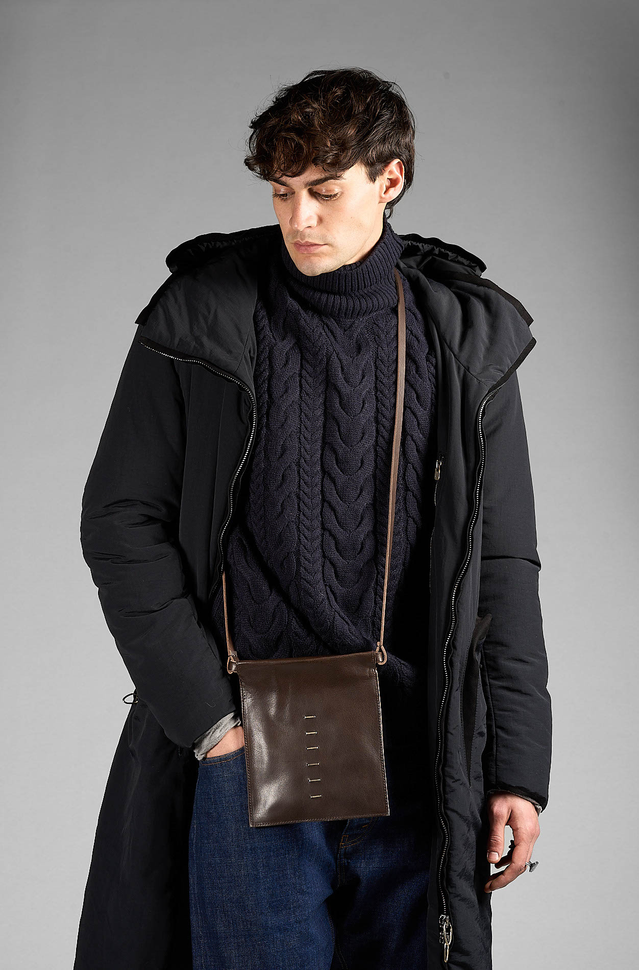 daniele basta leather and silver bags - WEARING
